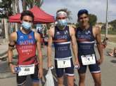 El totanero Sergio Baxter triunfa en Orihuela, en el arranque de la Liga Regional de Triatlón de la Región de Murcia