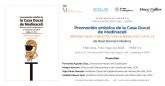 El Museo de Guadalajara acoge la presentaci�n del primer libro sobre la promoci�n art�stica de la Casa Ducal de Medinaceli