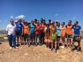 Un total de 18 jvenes de toda España participan en el campo de trabajo 'Puro Mediterrneo' en la Regin de Murcia