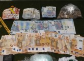 La Guardia Civil desmantela un activo punto de venta de cocaína en Cartagena