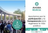 Ahora Murcia se presentar a las elecciones municipales de 2019