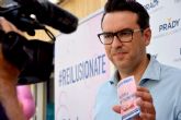 Loterías Perolo lanza el primer décimo de lotería 'perfumado'