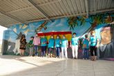 Un mural homenajea a las mujeres rurales en Galifa