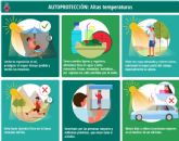 Episodio de temperaturas muy altas previsto para el prximo lunes