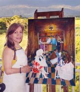 Mar�a Elcy Ram�rez y el encanto colorido de su obra
