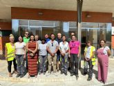 El alcalde visita a los participantes del Programa Experiencial '�guilas M�s Limpia', que combina formaci�n y empleo para personas desempleadas
