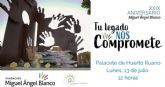 El alcalde de Lorca invita a los lorquinos a asistir al homenaje a Miguel �ngel Blanco en el XXIX aniversario de su secuestro y asesinato por la banda terrorista ETA