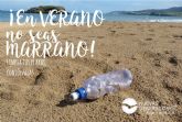 Nuevas Generaciones de la Regin de Murcia contina con su campaña de concienciacin medioambiental solicitando el cuidado de las playas