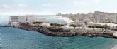 La futura plaza orientada al mar de La Manga crear un itinerario peatonal continuo y accesible para mejorar la conexin con el litoral