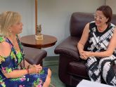 Isabel Franco se rene con la exconsejera Violante Toms