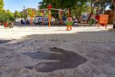 La remodelacin del parque Sauces avanza a buen ritmo