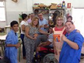 Educación instala una nueva aula abierta de Secundaria en Lorca