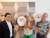 El Muram de Cartagena acoge hasta enero la exposición de Ángel Mateo Charris ´Los Cosmolocalistas´