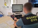 La Guardia Civil detiene en Cehegín a una persona dedicada a cometer robos en viviendas