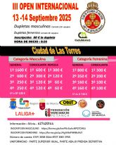 El III Open Internacional de Petanca de Las Torres de Cotillas repartir ms de 7.000 euros en premios