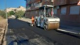 El Ayuntamiento renueva 1.545m2 de asfalto en el Camino San Jos� de Los Garres mejorando la seguridad vial de los usuarios