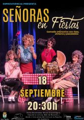 'Se&ntilde;oras en fiestas' llegar� el pr�ximo viernes 18 al Auditorio