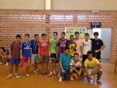 50 jvenes participan en el Torneo de Ftbol Sala en Pedanas celebrado en Almendricos
