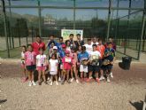 17 parejas participan en los Torneos de Pdel sub-14 y sub-18 de los Juegos del Guadalentn