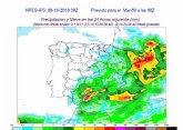 Regresan las fuertes lluvias a la Regin de Murcia