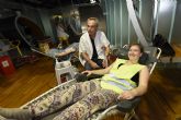 Ms de 250 personas acuden a la UMU a donar sangre para contribuir al reto del Da de las Universidades Saludables