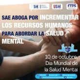 SAE aboga por incrementar los recursos humanos para abordar la salud mental