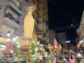 Archena se vuelca con la Fuensanta y le entrega el Escudo de Oro como 'el abrazo de todos los archeneros'