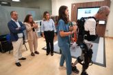 La consejera de Pol�tica Social visita la Unidad de Rob�tica para la Rehabilitaci�n puesta en marcha por Integra