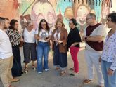 Turismo financia con 30.000 euros la mejora de la accesibilidad de la Ruta de Arte Urbano de Alcantarilla