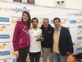 El deportista murciano Jaime Martínez, premiado en la carrera GO fit
