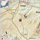Movimiento sísmico de magnitud 3,9 y epicentro al sur de Caravaca de la Cruz