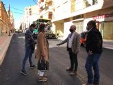 Las obras de remodelación de la calle Fuensanta entran en su fase final