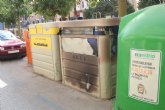 Identifican al autor del incendio de un contenedor de reciclaje de papel en la avenida Rambla de La Santa