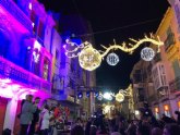 La mala gestin del anterior equipo de Gobierno obliga al Ayuntamiento de Lorca a disminuir el gasto en iluminacin navideña