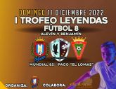 El club Cantera Lorca Deportiva celebrar, este prximo domingo, el 'I Torneo Leyendas Ftbol 8' en categoras alevn y benjamn