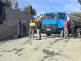 Se arregla el camino rural situado detrs de la Citron en Mula