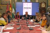El alcalde de Sevilla Jos Luis Sanz preside la constitucin del Consejo Escolar Municipal en el Ayuntamiento de Sevilla