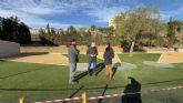 El Ayuntamiento de Murcia finaliza las obras de renovaci�n de la zona de lanzamiento de peso y el gimnasio del Estadio Monte Romero