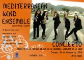 El quinteto de viento 'Mediterranean Wind Ensemble' ofrece un concierto el domingo en la Compañía de Jesús