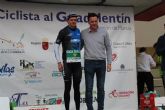 Jorge Martn, del equipo Montenegro Adaro, lder de la general en la primera etapa de la III Vuelta Ciclista al Guadalentn