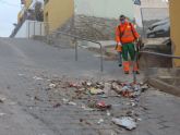 El Ayuntamiento lleva a cabo una actuación de limpieza en profundidad en la zona del 