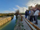 La Comunidad repara un tramo de la acequia Mayor de Barreras en el municipio de Alcantarilla con una inversin de 45.000 euros