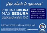 El Partido Popular continua con su campaña 'por una Molina ms Segura', para dar a conocer su Plan Integral de Seguridad y sus propuestas