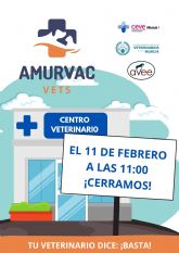 Veterinarios de Murcia se movilizan contra injusticias del sector con un cierre simblico el 11 de febrero