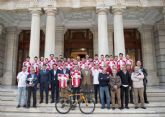 El Club Ciclista Cartagena presento a sus equipos Juvenil y Cadete