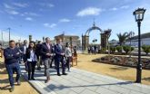 Los vecinos de Los Ramos ya disfrutan del nuevo jardín mediterráneo de más de 1.000 m2 junto a la Vía Verde