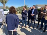 El Ayuntamiento de Lorca recepciona las obras del colector que conectar el Polgono de Saprelorca con la Rambla de Biznaga