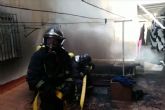 Incendio en un stano con 200 plazas de garaje en Urbanizacin Mediterrneo