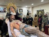 El Cristo de la Misericordia y la Santsima Virgen de la Piedad se encuentran ya en su Casa de Hermandad