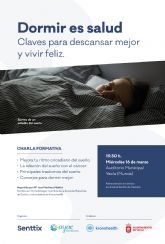 Senttix (Ecus) organiza junto a AYAC y Kronohealth una charla formativa sobre el sue&ntilde;o y su relaci�n con la salud